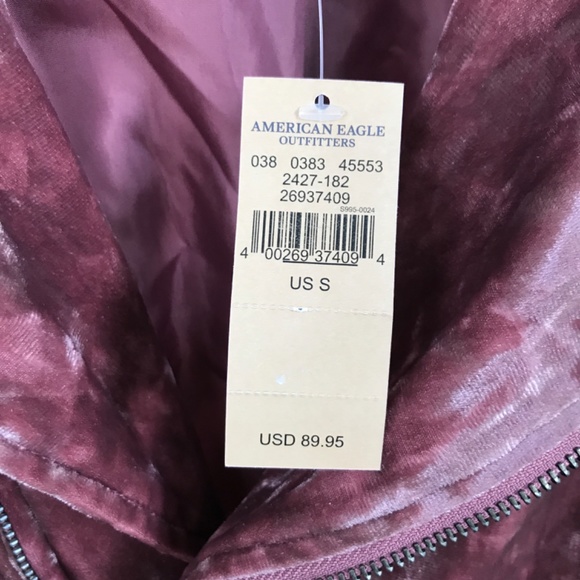 🌻NWT!! Beautiful Crushed Velvet Motorcycle Jacket - Picture 7 of 9